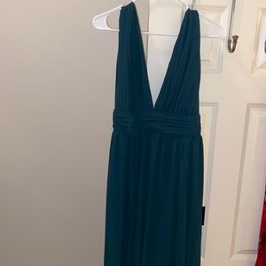 Lulu’s “Heavenly Hues Forest Green Maxi Dress”